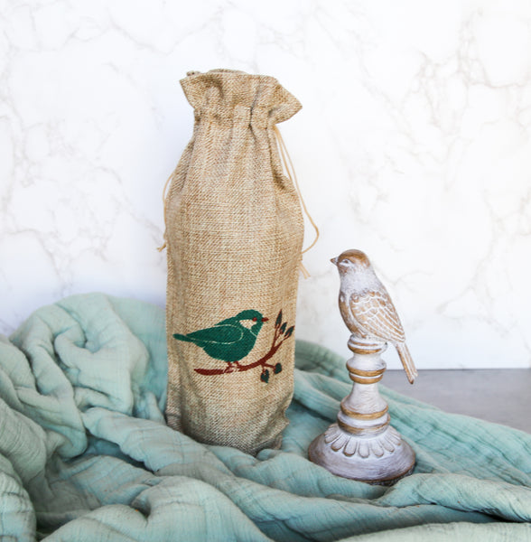 Bird wine bag