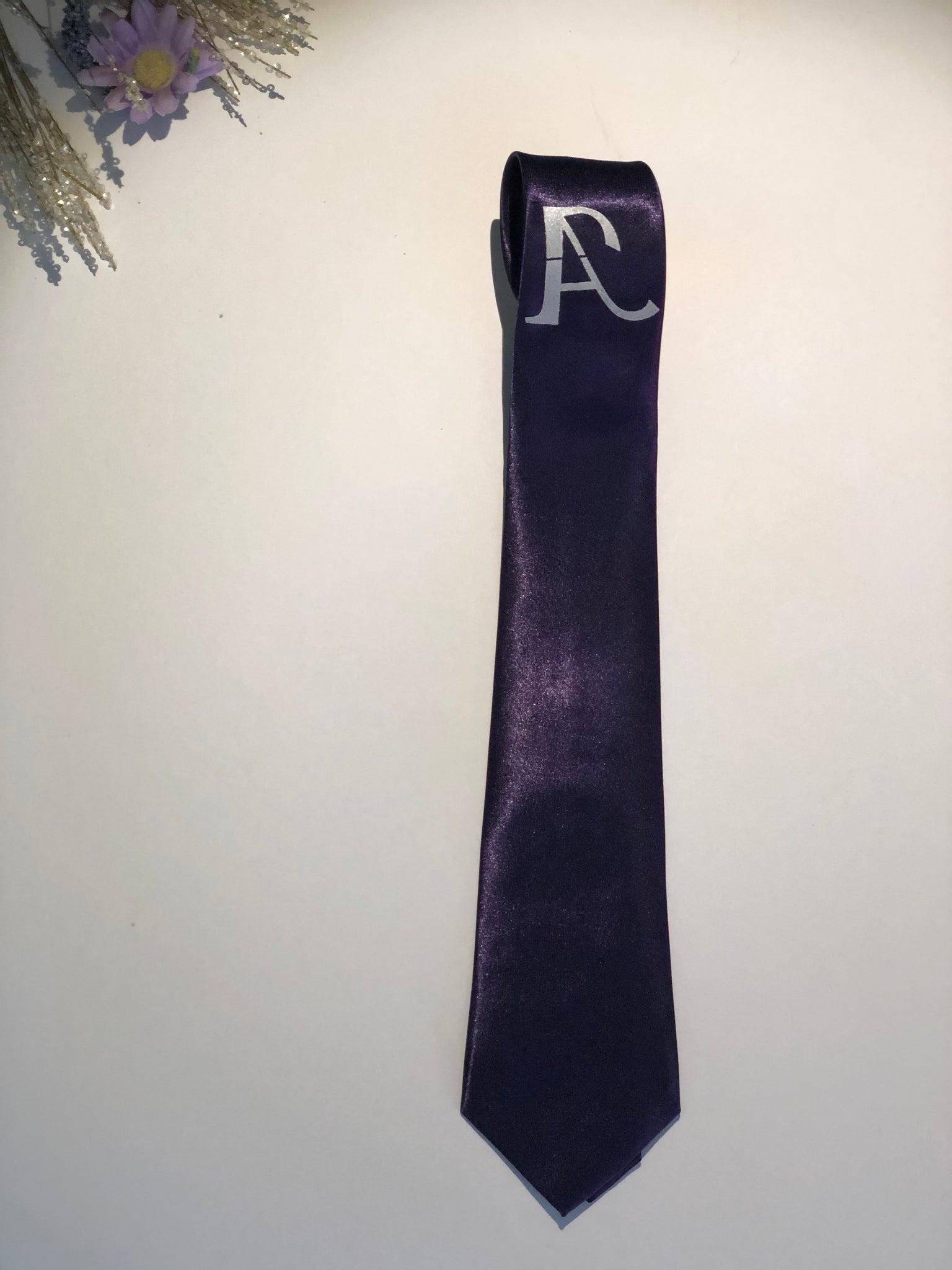 "A" Persian initial Tie