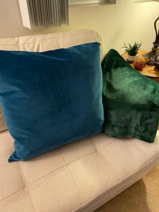 Solid Teal Cushion