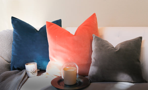 Solid Orange Cushion