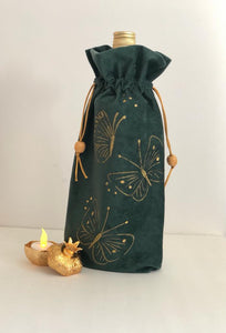 Butterfly Wine Bag