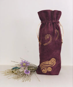 Burgundy Wine Bag